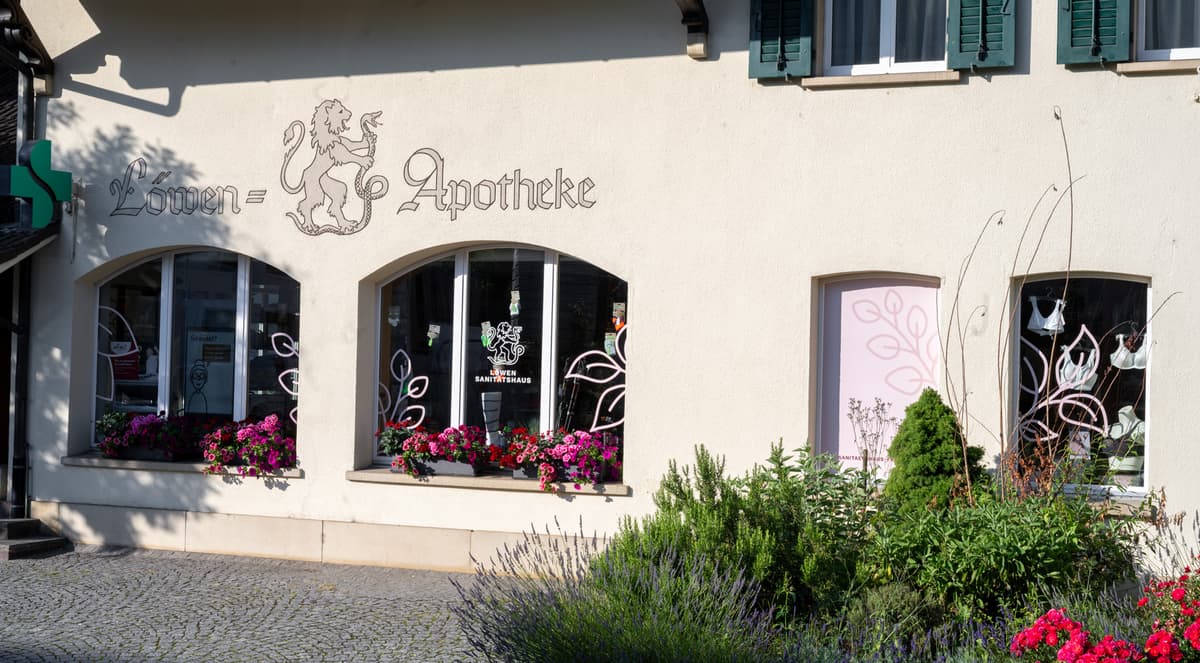 Das Löwen Sanitätshaus am Herbstmarkt in Frick