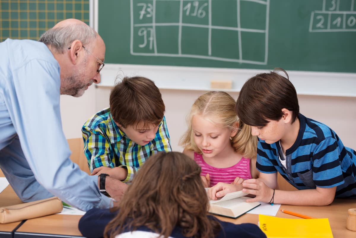 Informationsveranstaltung Senioren im Klassenzimmer