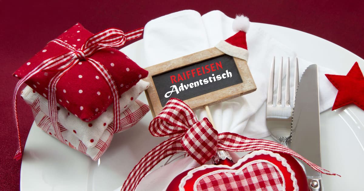 Raiffeisen Adventstisch: Gemeinsam statt allein